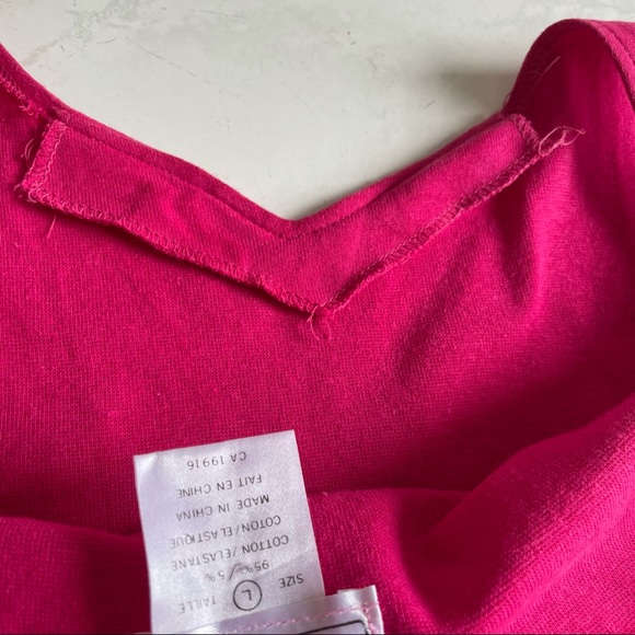 DANIEL CARON y2k pink cami, tagged L. Fits like a S. - Picture 7 of 8